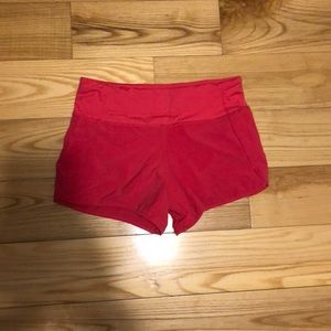Hot Pink Lululemon Shorts